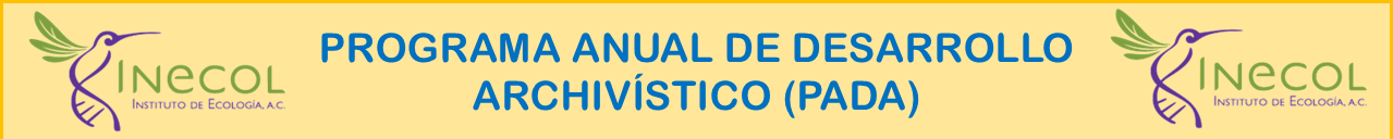 Programa Anual de Desarrollo Archivístico (PADA) 